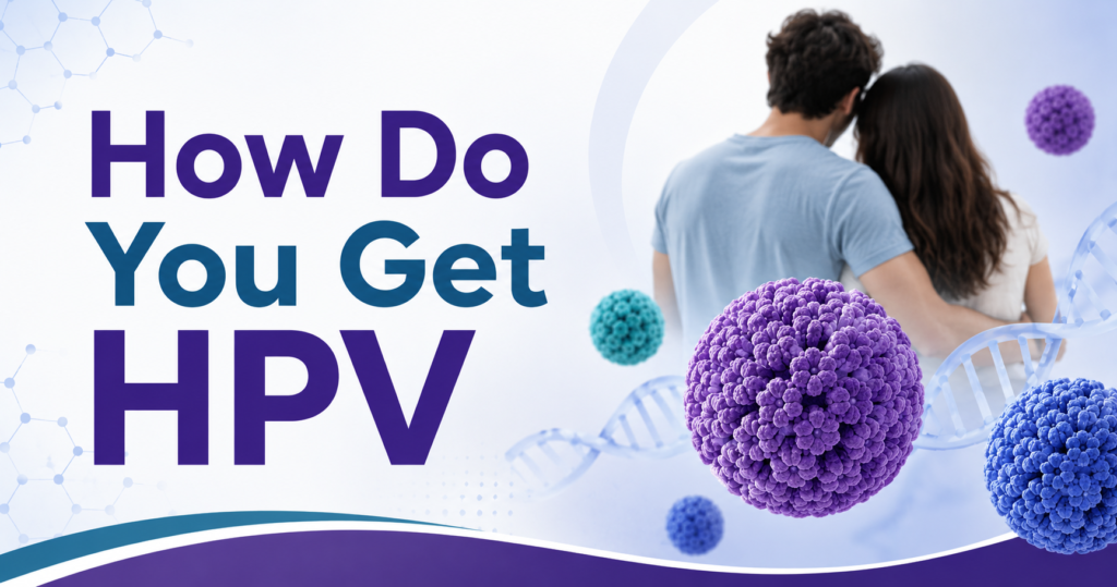 How do you get HPV? Learn exactly how the Human Papillomavirus spreads, common transmission methods, high-risk factors, and how to protect yourself.