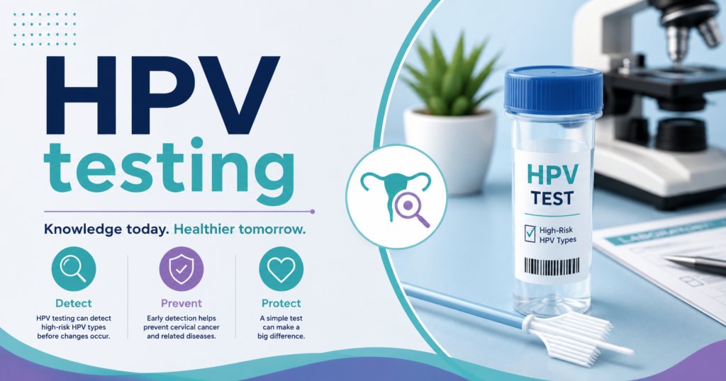 Discover how HPV testing detects high-risk viral strains early.