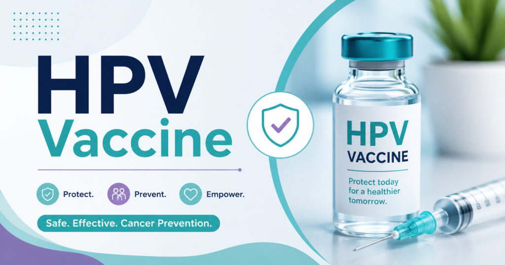 hpv vaccine information, how it it works image