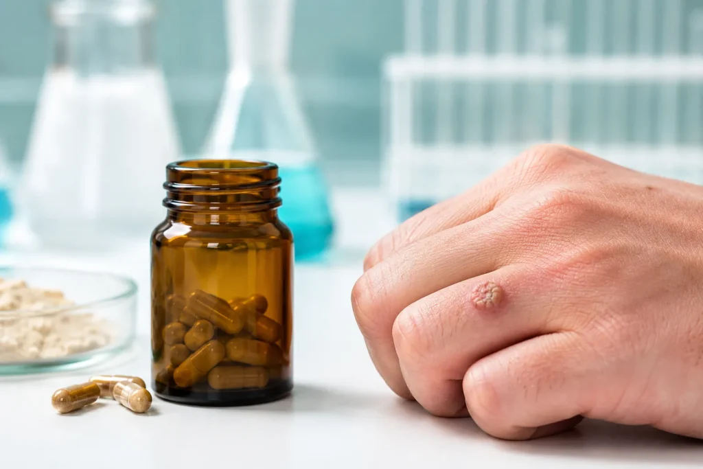 Can AHCC Help Clear Hand Warts?