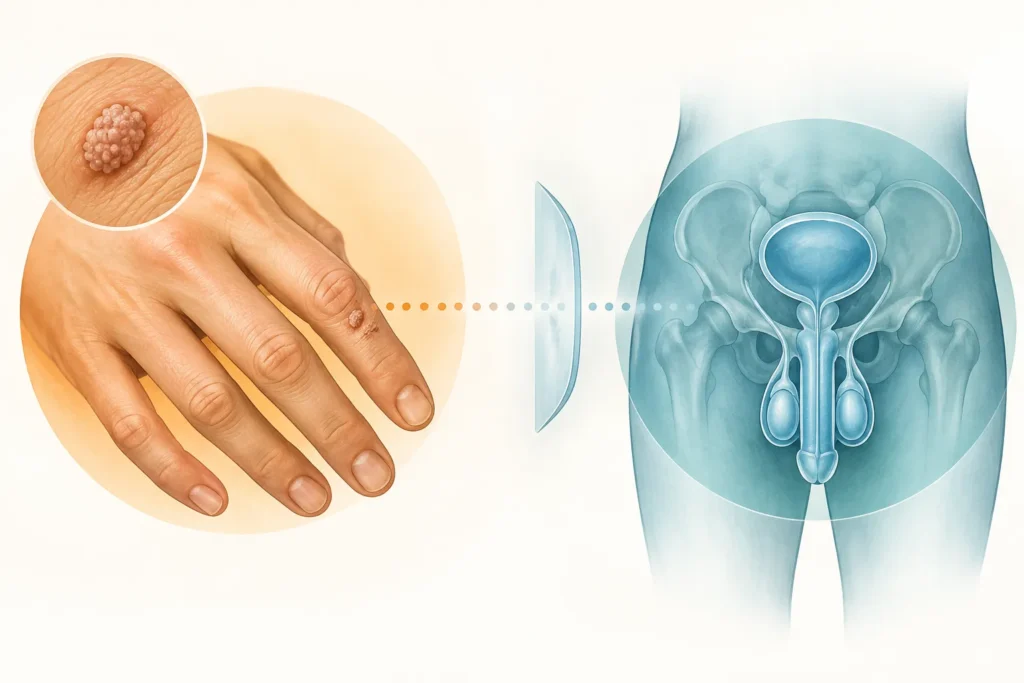 Can Warts on Hands be Transferred to Genital Area?
