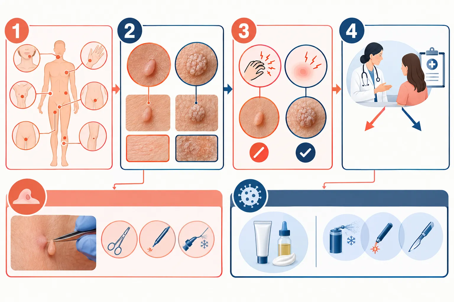 How a Clinician Tells Them Apart