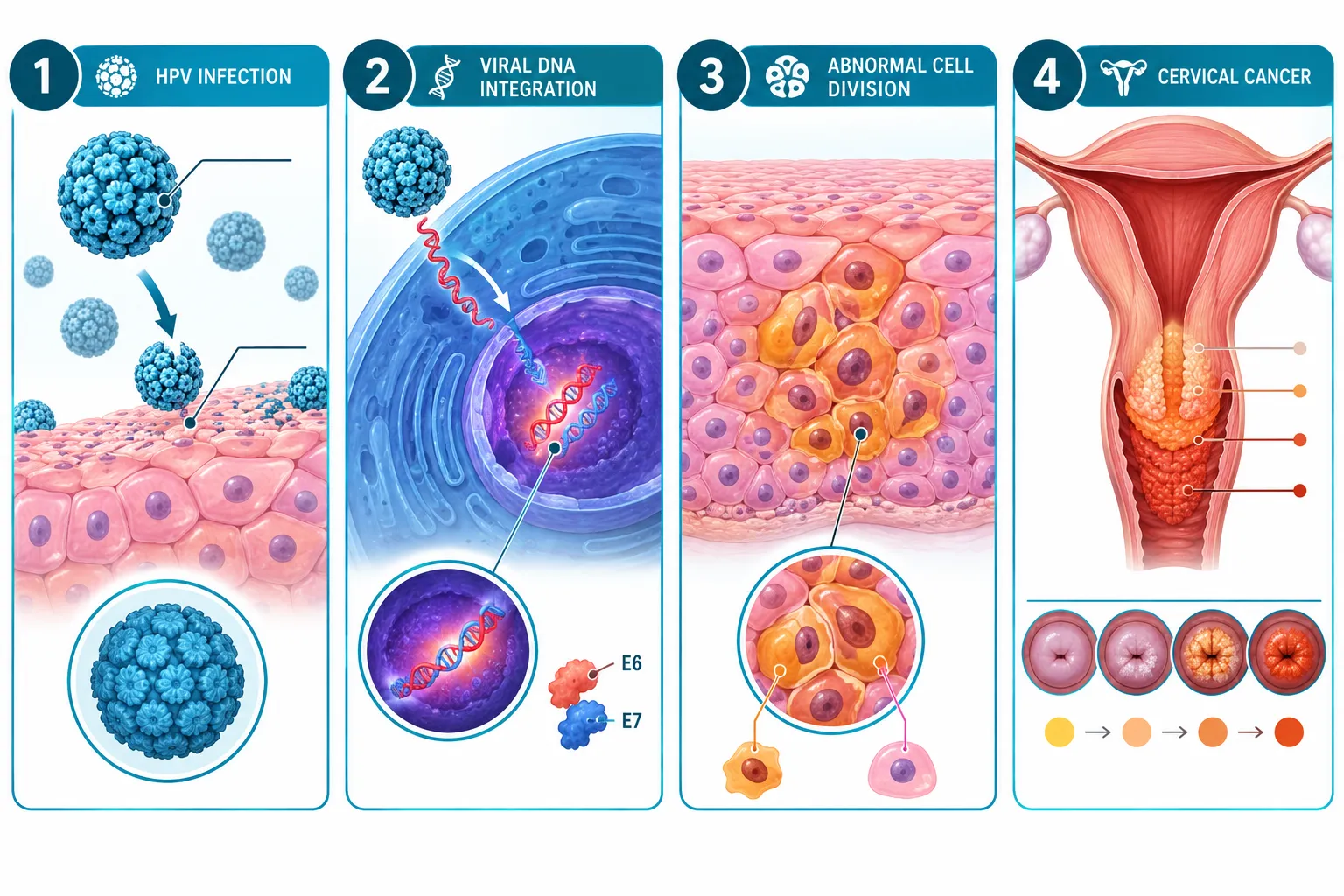 How Does HPV Actually Cause Cervical Cancer?