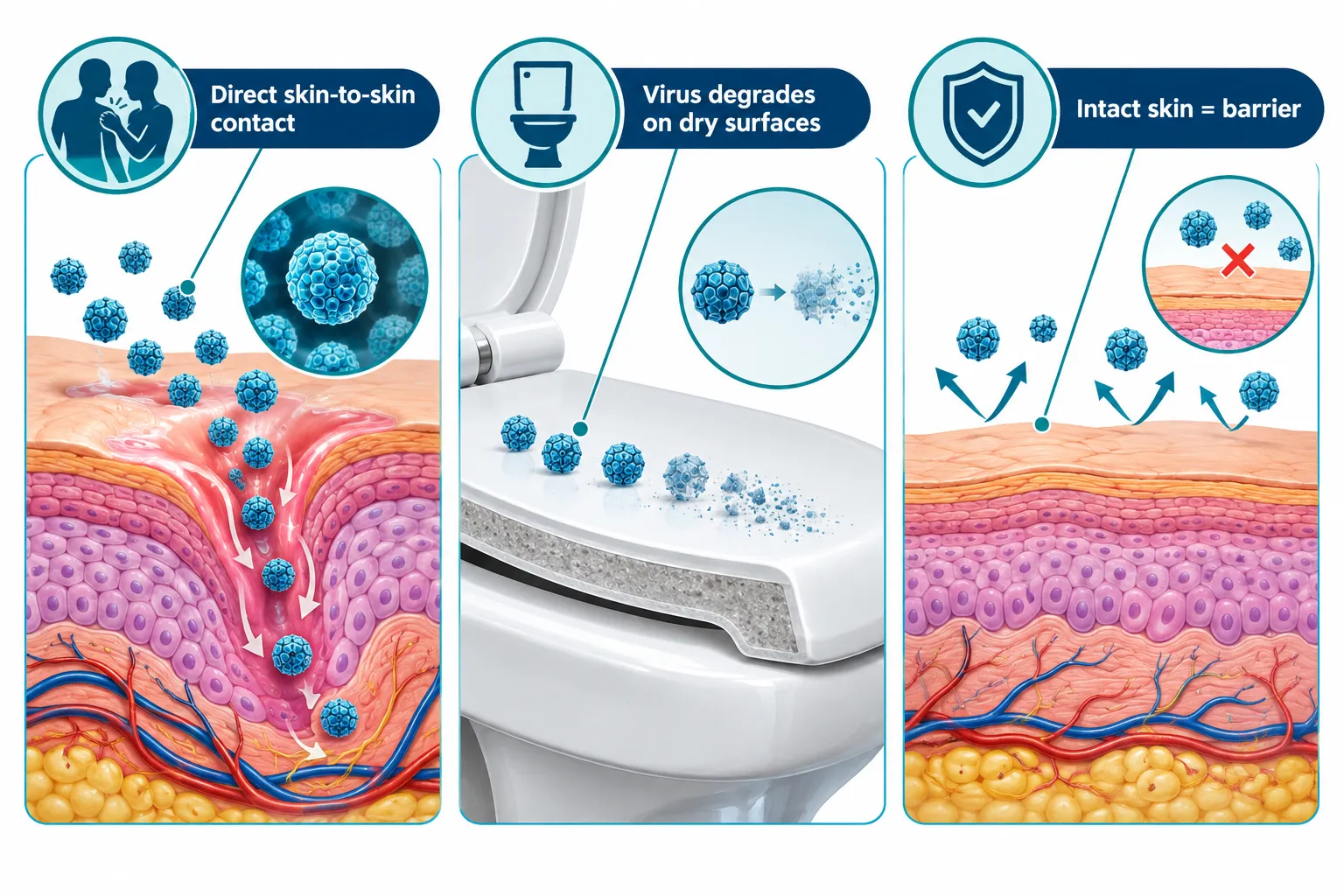 How HPV Actually Spreads