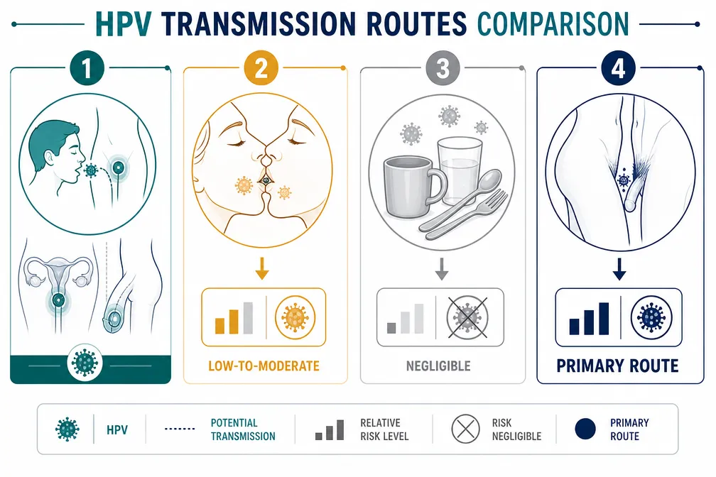 How HPV Actually Spreads, and Where Saliva Fits In