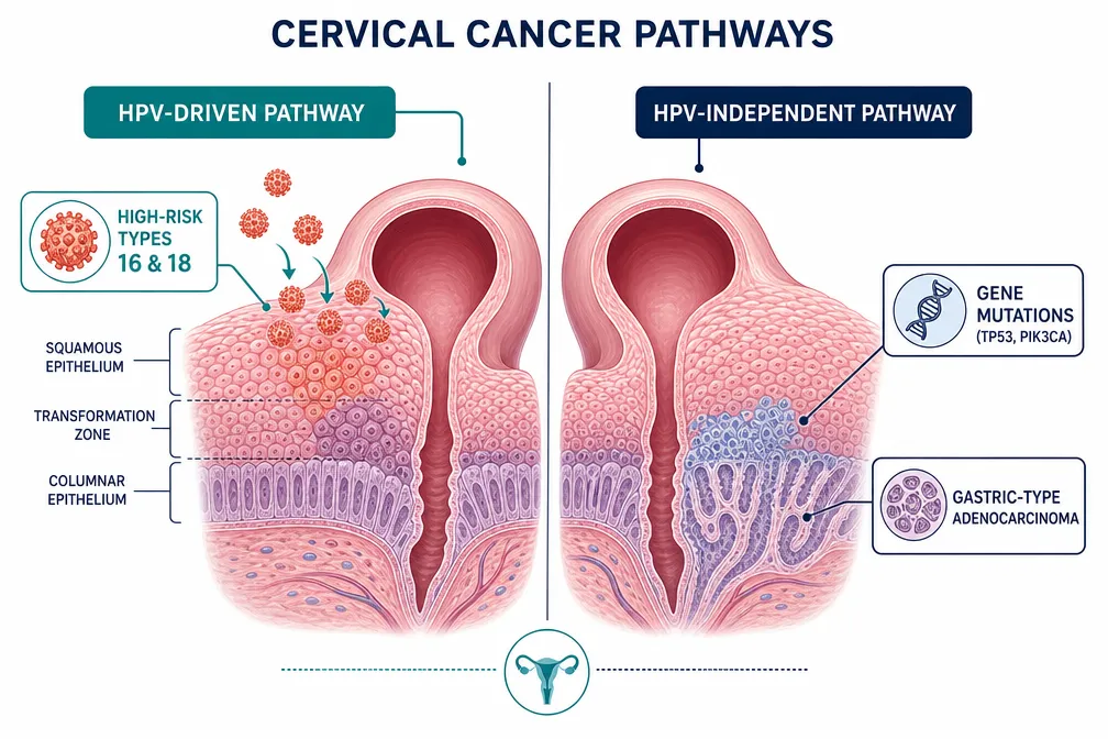How HPV Causes Most Cervical Cancers