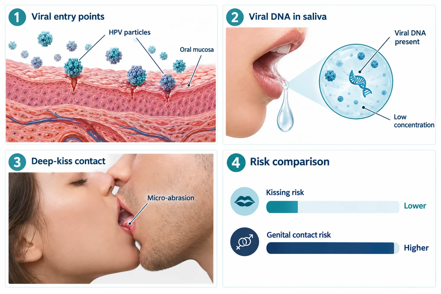 What Does the Research Actually Say About Getting HPV from Kissing?