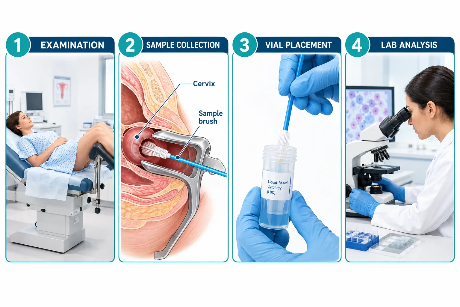 What Happens During a Clinic-Based Cervical Smear HPV Test