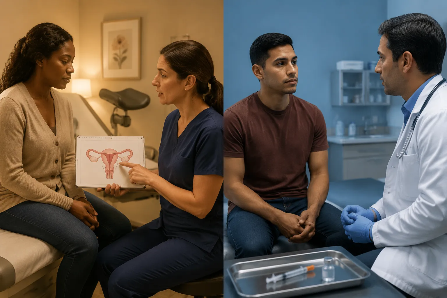 What Happens to a Woman After She Acquires HPV From a Male Partner?