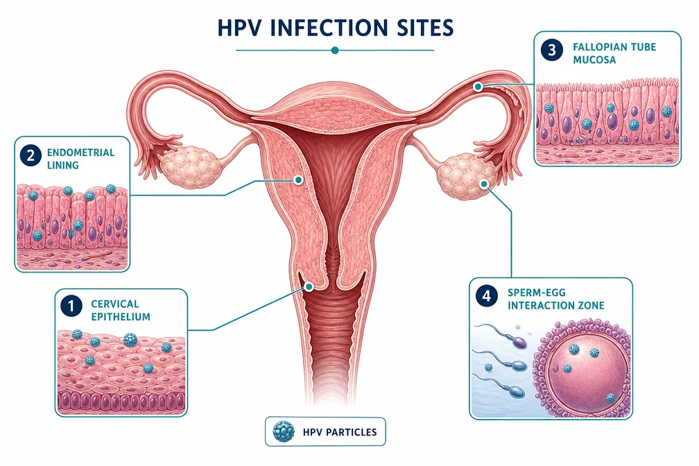 What the Research Actually Says About HPV and Female Fertility