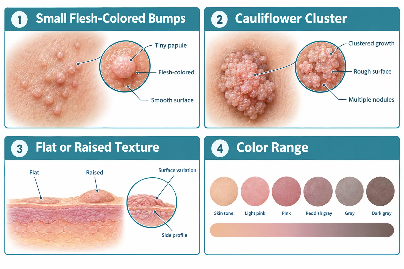 What Genital Warts Actually Look Like in the Early Stages